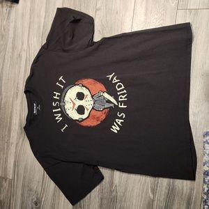 EUC Friday The 13th I Wish It Was Friday Men's sz XL 100% cotton tshirt